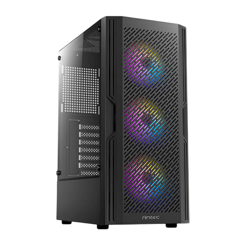 ANTEC AX20 Mesh TG Case 3fans included - Black