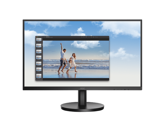 AOC 21.5" VA FHD Frameless Monitor