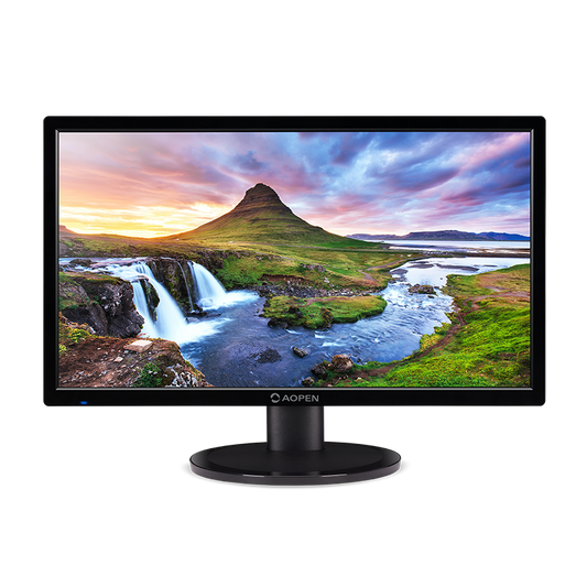 AOPEN 19.5" TN Panel, 1600 x 900, 60Hz,Vga, HDMI, wall-mountable, with Vga Cable