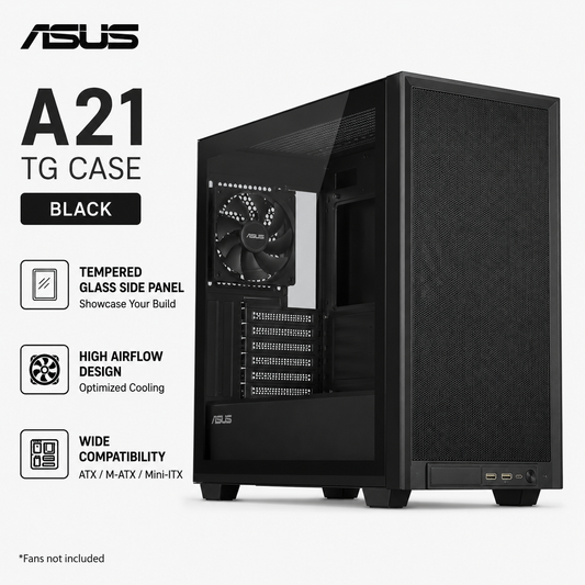 ASUS A21 TG CASE - Black (A21 Black)