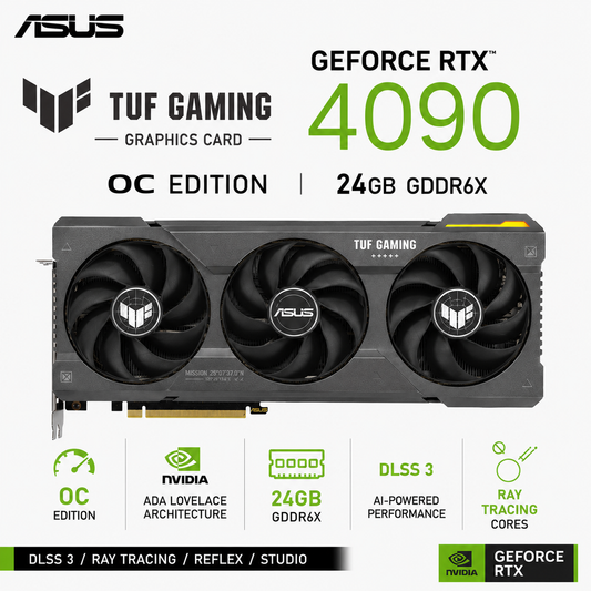 ASUS TUF Gaming GeForce RTX 4090 OC Edition 24GB GDDR6X (TUF-RTX4090-O24G-GAMING)