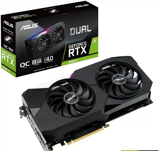 ASUS Dual GeForce RTX 3060 TI OC Edition 8GB GDDR6