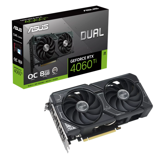 ASUS Dual GeForce RTX 4060 Ti OC Edition 8GB GDDR6
