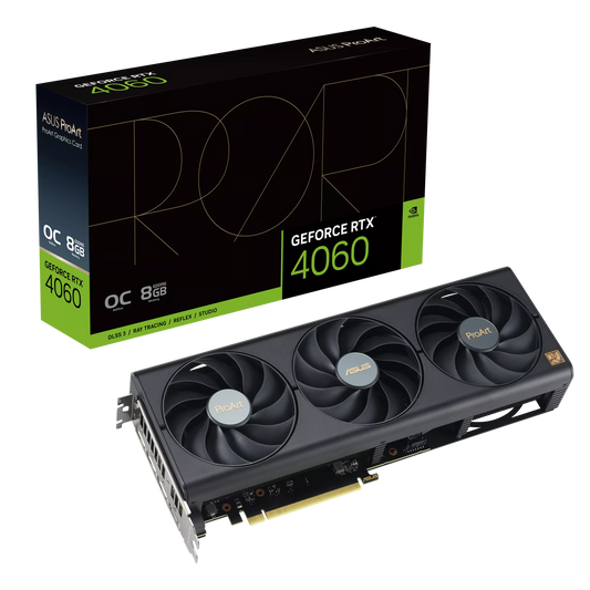ASUS PROART GeForce RTX 4060 OC Edition 8GB GDDR6
