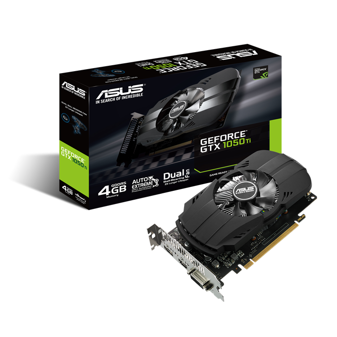ASUS Phoenix GeForce GTX 1050 Ti 4GB GDDR5