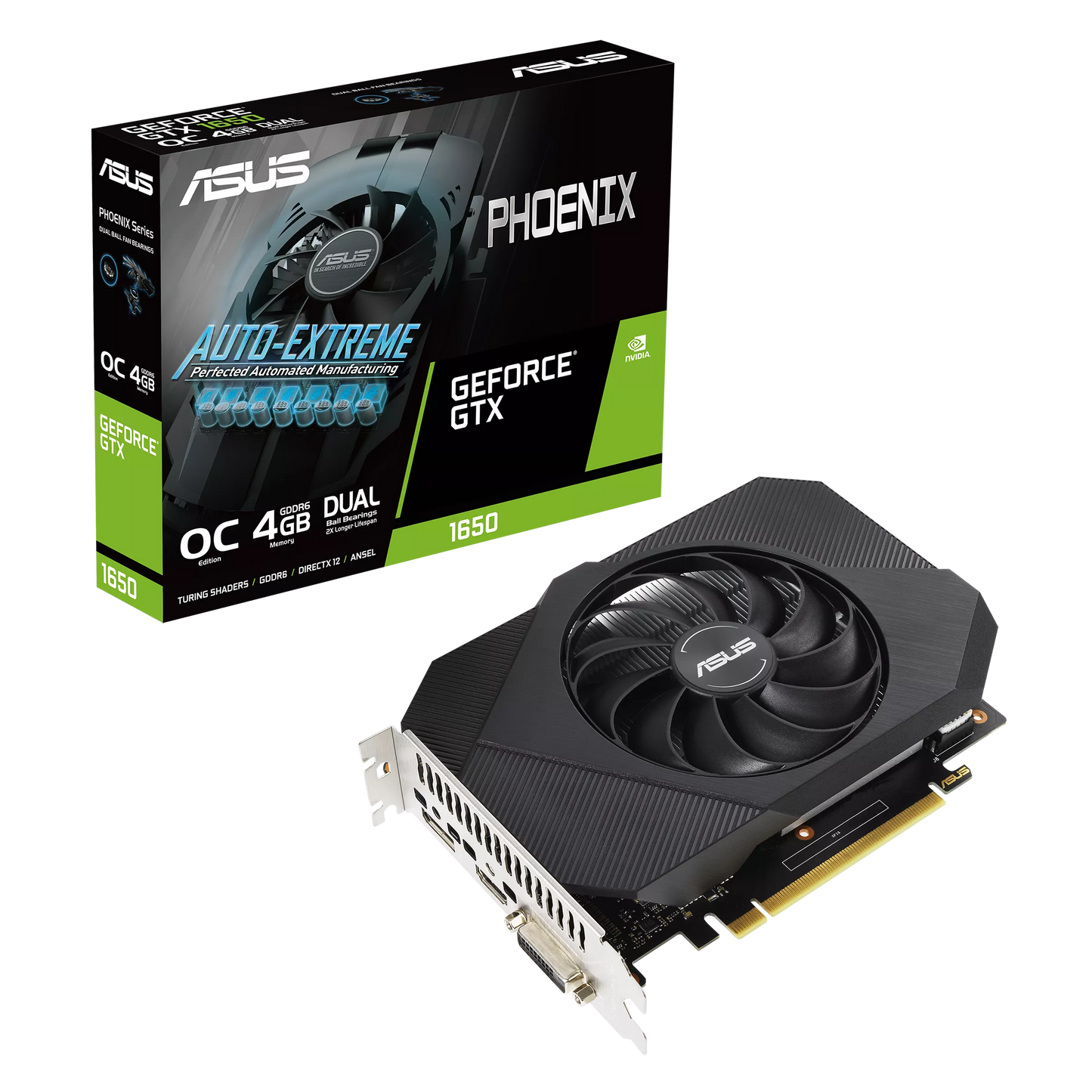 ASUS Phoenix GeForce GTX 1650 OC Edition 4GB GDDR6 V2