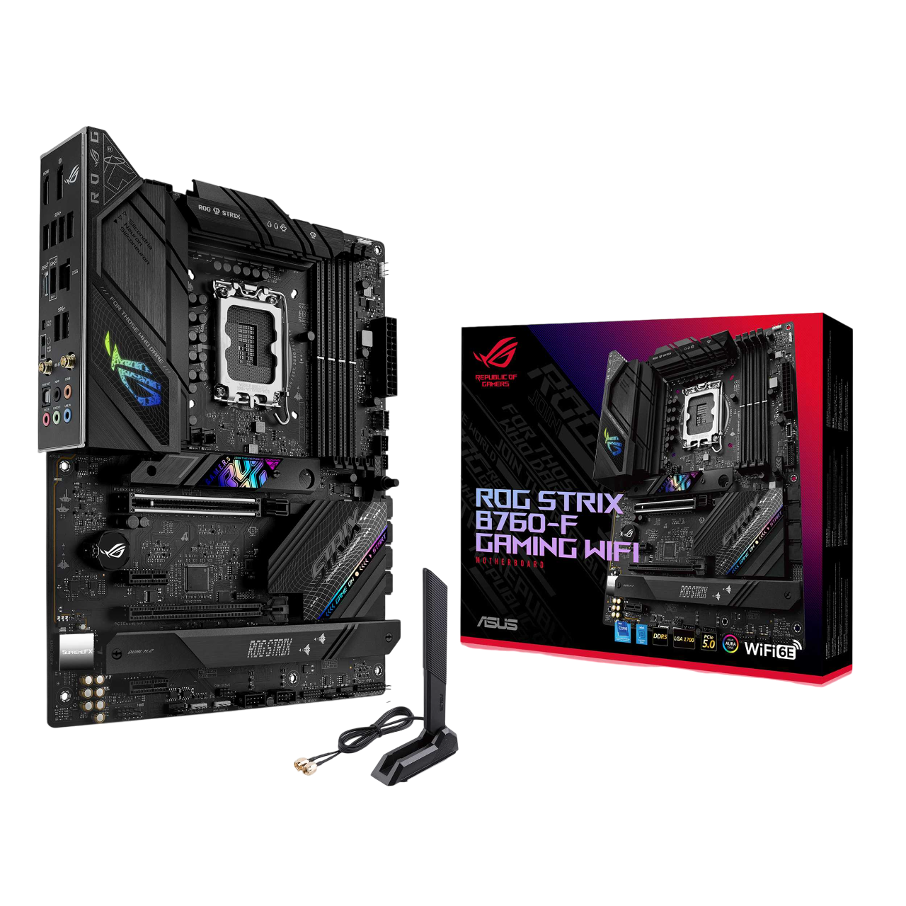 ASUS ROG STRIX B760 F GAMING WIFI DDR5