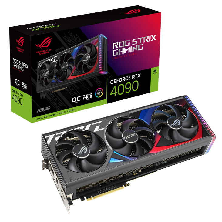ASUS ROG Strix GeForce RTX 4090 OC Edition 24GB GDDR6X