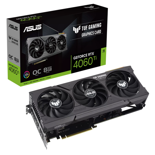 ASUS TUF Gaming GeForce RTX 4060 Ti 8GB GDDR6 OC Edition