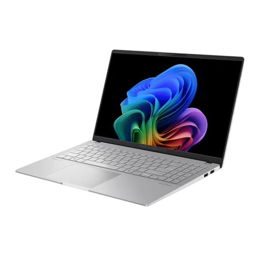 ASUS Vivobook S15 (S5507); Copilot+ PC S5507QA-MA032WSM (Cool Silver) | QUALCOMM9 HAMAO | 16GB | 1TB | UMA | W11 H&S '21+M365 | 15.6" 3K OLED