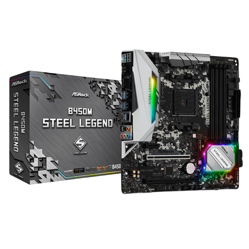 Asrock B450M Steel Legend