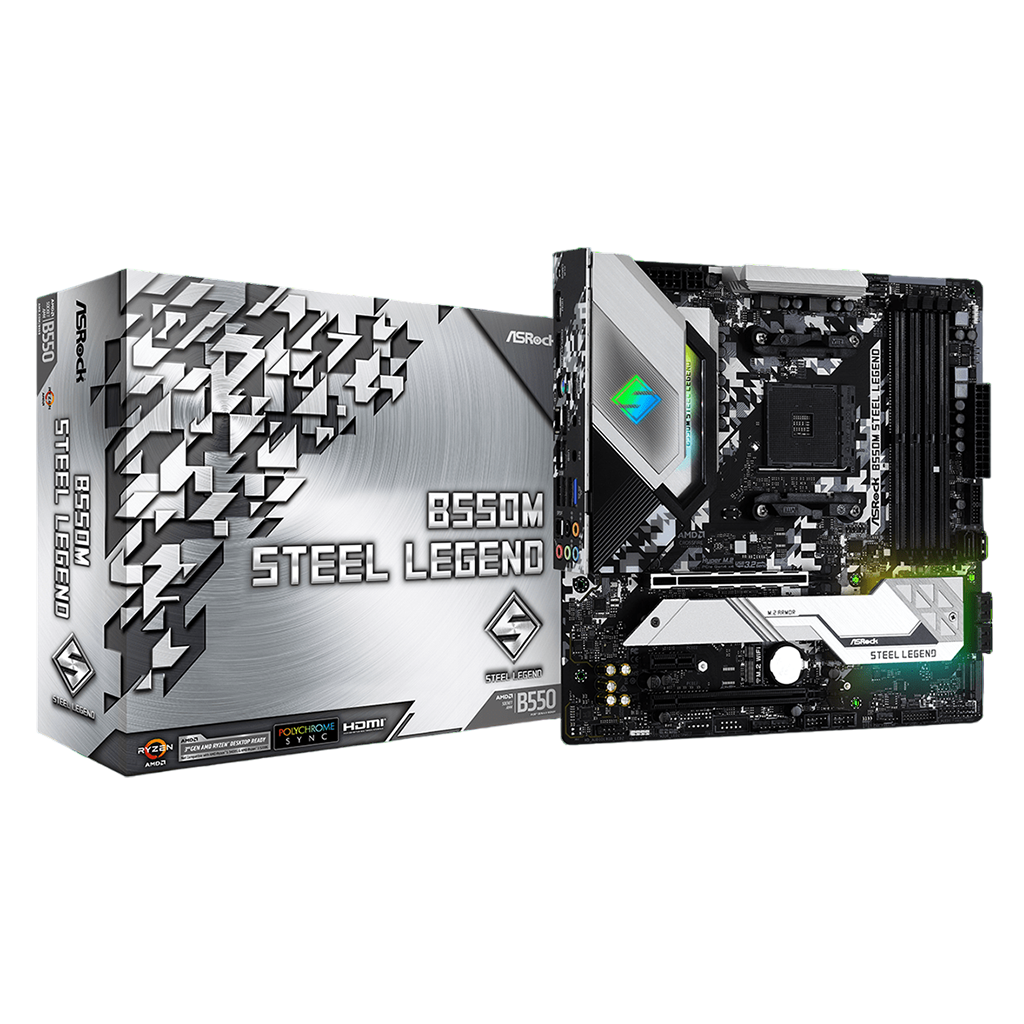 Asrock B550M Steel Legend
