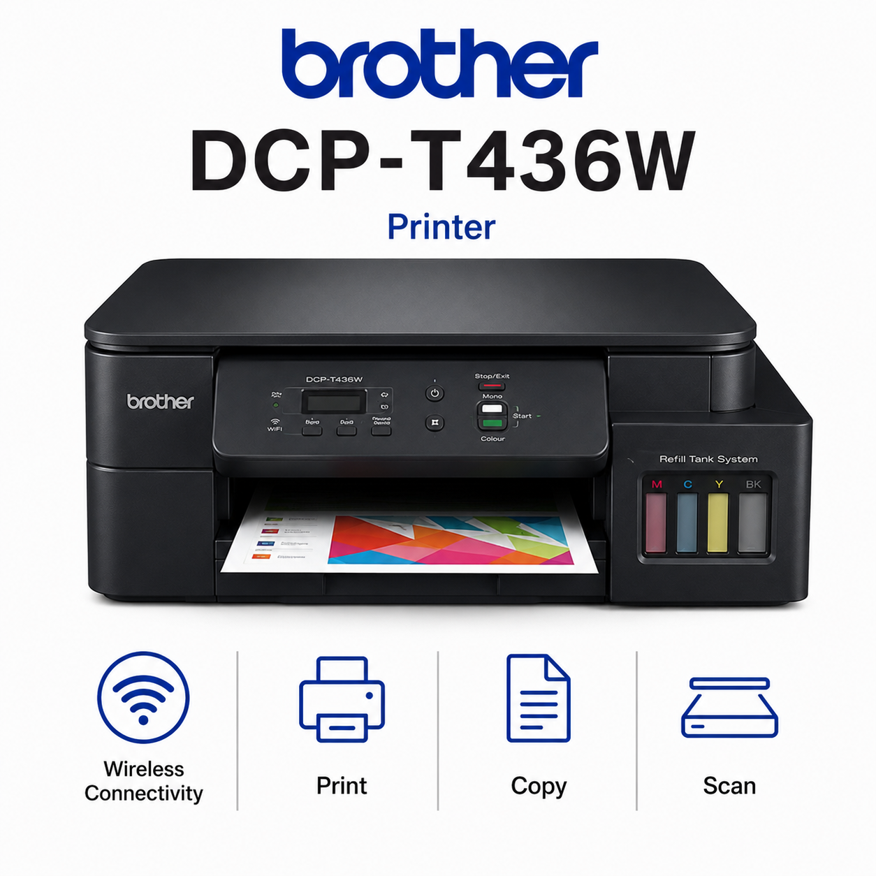 BROTHER DCP-T436W Printer (DCP-T436W)