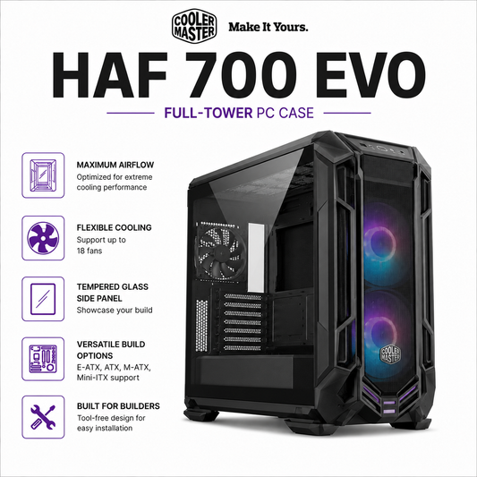COOLERMASTER HAF 700 EVO (MCB-HAF700EVO-KGNN-S00)