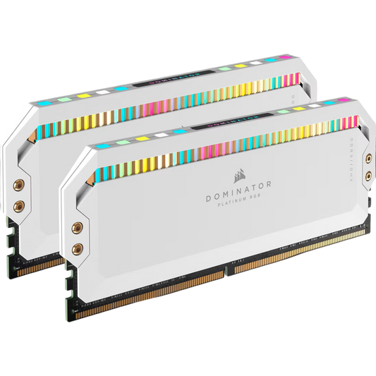 CORSAIR DOMINATOR PLATINUM RGB 32GB (2X16GB) DDR5-5600 C36 WHITE