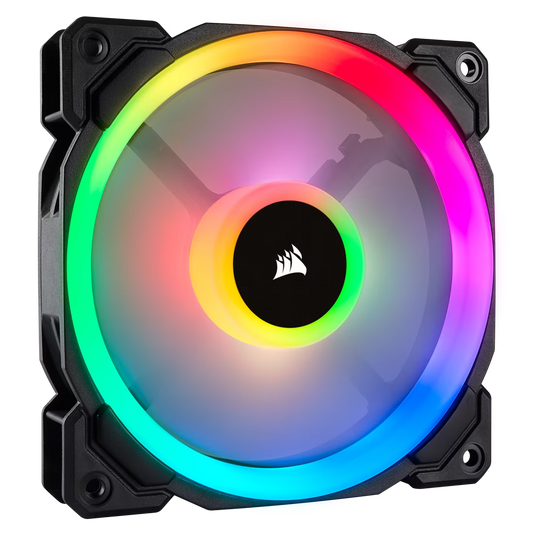 CORSAIR LL120 RGB 120MM DUAL LIGHT LOOP RGB LED PWM FAN - SINGLE PACK