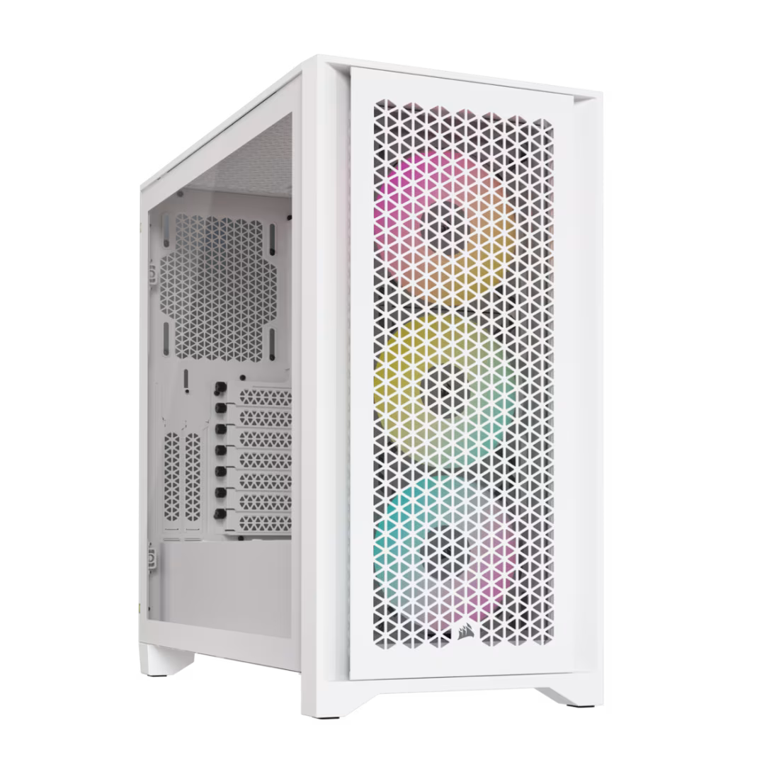 CORSAIR iCUE 4000D RGB AIRFLOW MID-TOWER TRUE WHITE NEW MODEL!