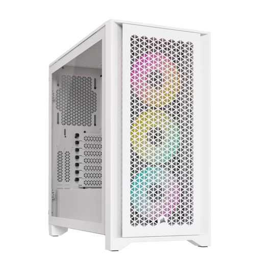 CORSAIR iCUE 4000D RGB AIRFLOW MID-TOWER TRUE WHITE NEW MODEL!