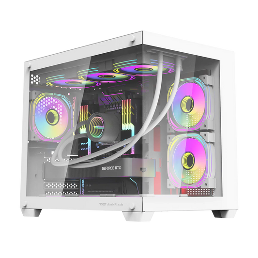 DARKFLASH C285MP TG Case White