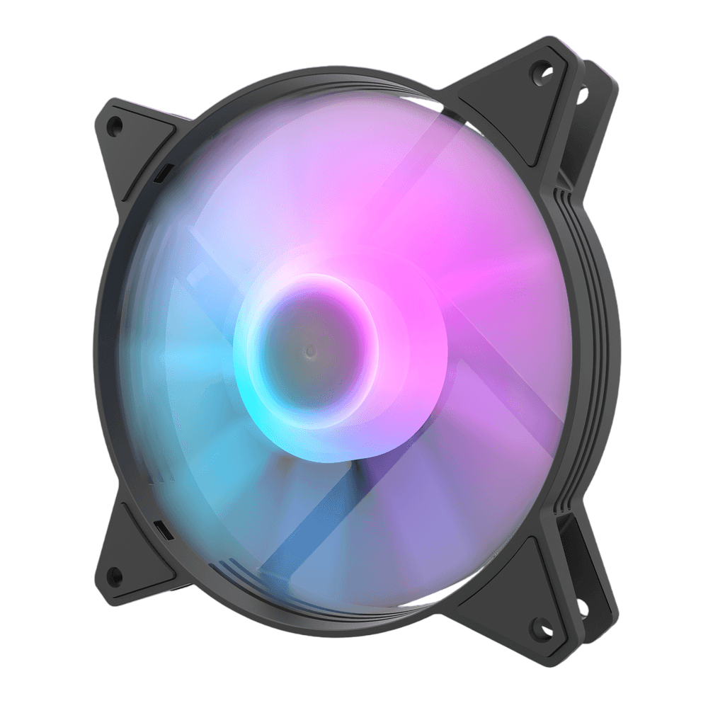 DARKFLASH C6S RGB (1x120mm) Case Fan - black