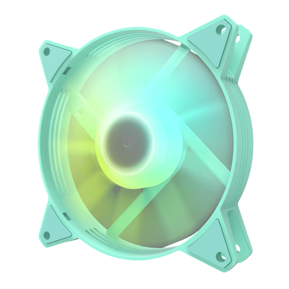 DARKFLASH C6S RGB (1x120mm) Case Fan - neomint