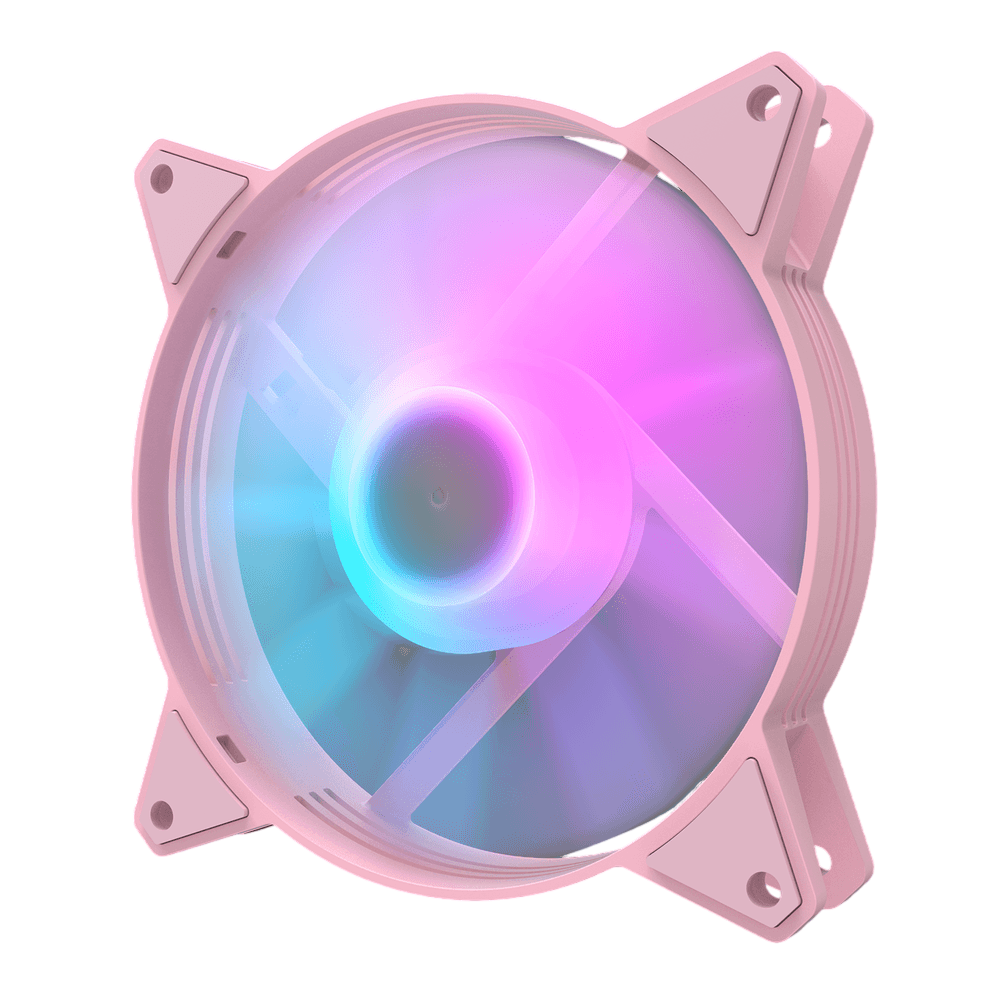 DARKFLASH C6S RGB (1x120mm) Case Fan - pink