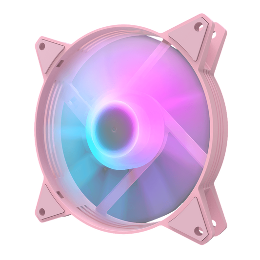 DARKFLASH C6S RGB (1x120mm) Case Fan - pink