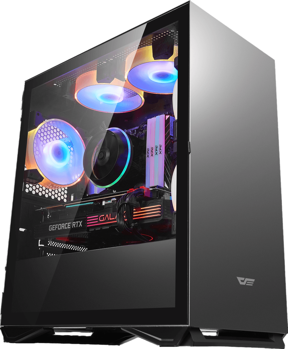 DARKFLASH DLM22 TG Case - black