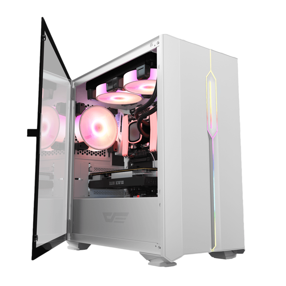 DARKFLASH DLM23 TG Case - white