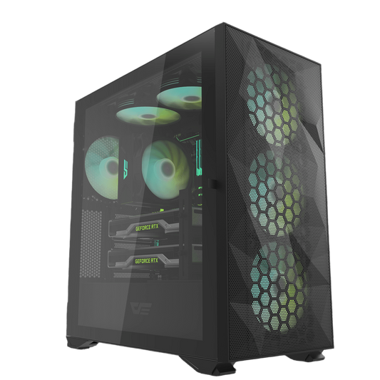 DARKFLASH DLX21 TG Case - black