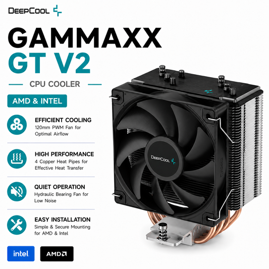 DEEPCOOL Gammaxx GT V2 CPU Cooler (amd&intel) (DP-MCH4-GMX-GTV2)