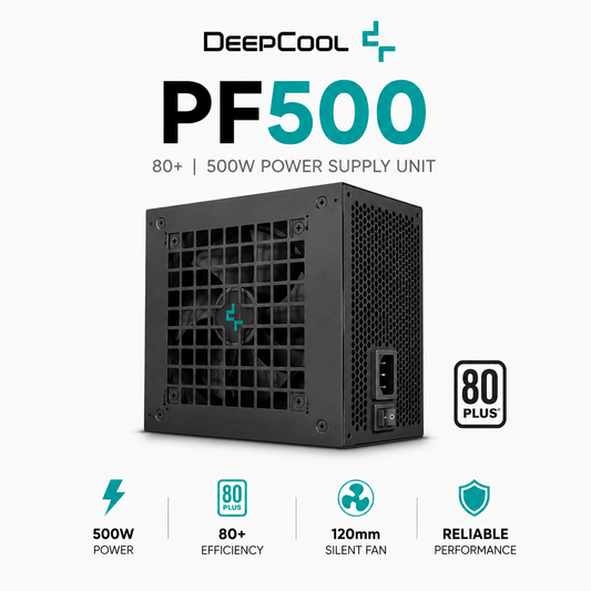 DEEPCOOL PF500 80+ 500W Power Supply Unit (PF500)