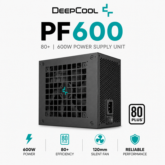 DEEPCOOL PF600 80+ 500W Power Supply Unit (PF600)