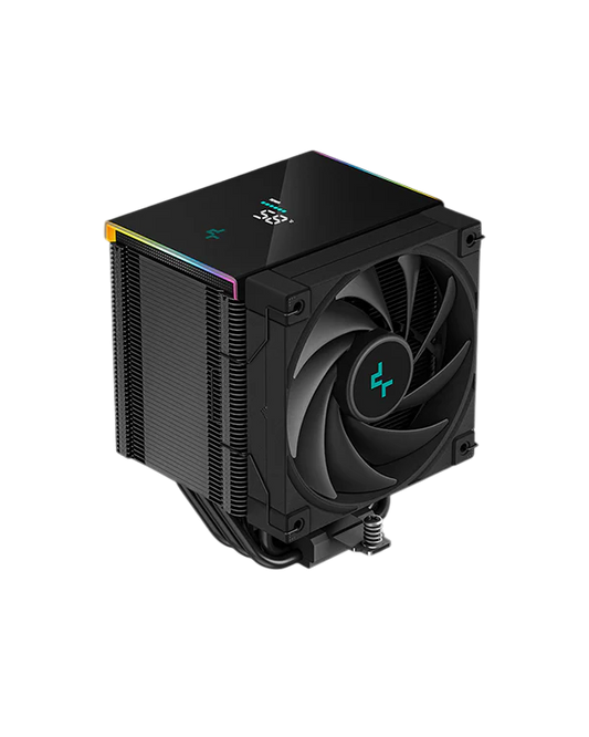 DEEPCOOL AK500 Digital - All Black, Single 120mm Fan, Tower