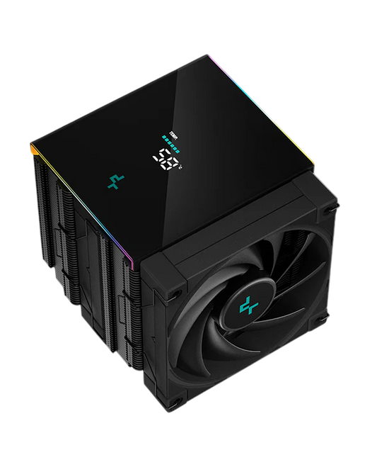 DEEPCOOL AK620 Digital - All, Black, Dual 120mm Fan, Tower