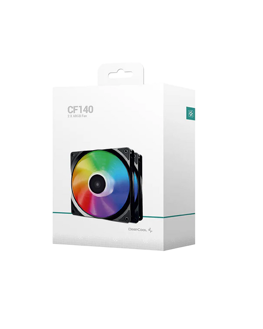 DEEPCOOL CF140 2in1 aRGB LED (2x140mm) Case Fans