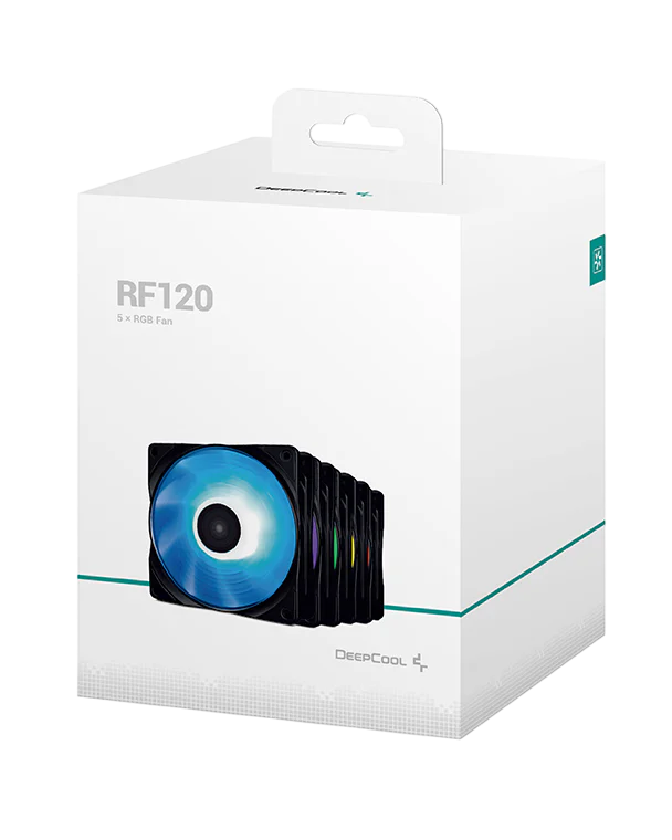 DEEPCOOL RF120M 5in1 RGB LED (5x(1x120mm)) Case Fans