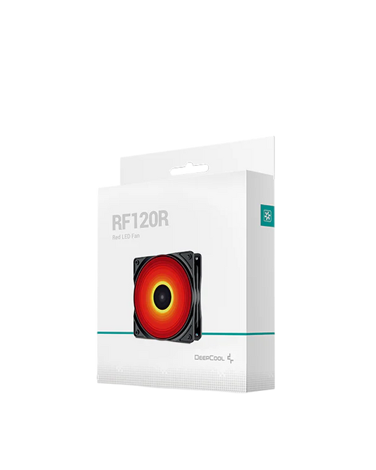 DEEPCOOL RF120R Red LED (1x120mm) Case Fan