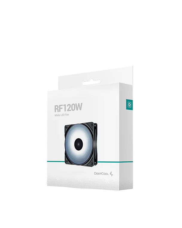 DEEPCOOL RF120W White LED (1x120mm) Case Fan