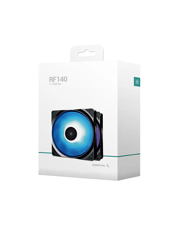 DEEPCOOL RF140 2in1 RGB LED (2x140mm) Case Fans