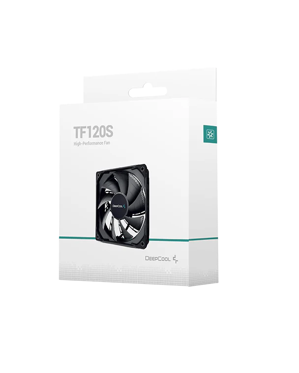 DEEPCOOL TF120S Non LED (1x120mm) Case Fan - black