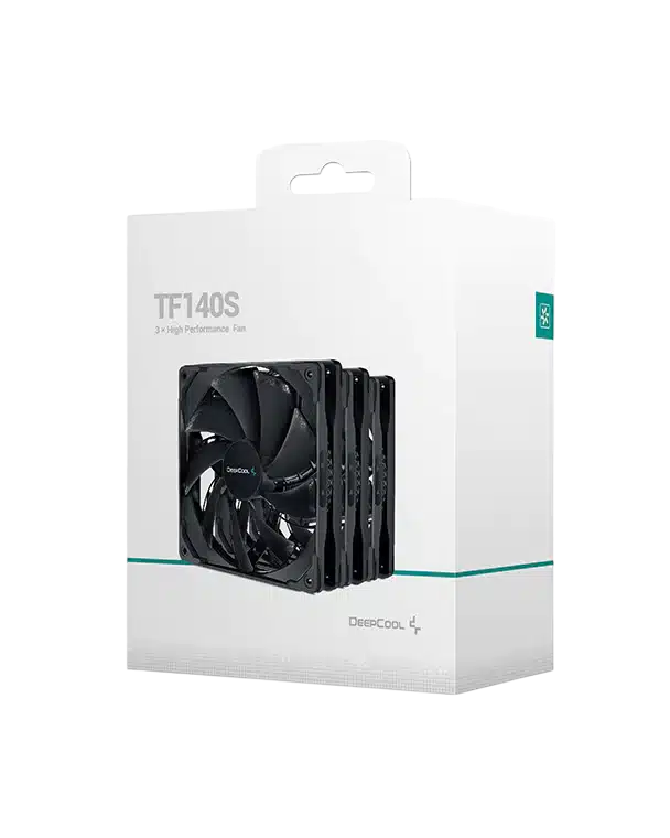 DEEPCOOL TF140S 3in1 Non LED (3x140mm) Case Fans