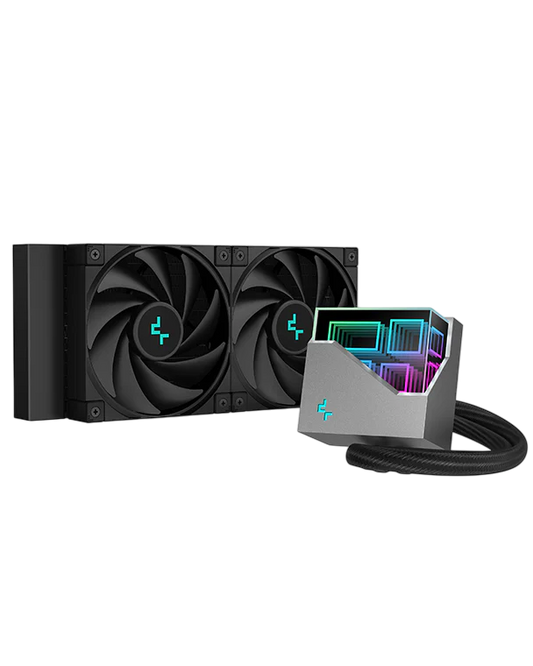 Deepcool LT520 - 240mm High-Performance AIO, Anti-Leak Technology, aRGB Lightning
