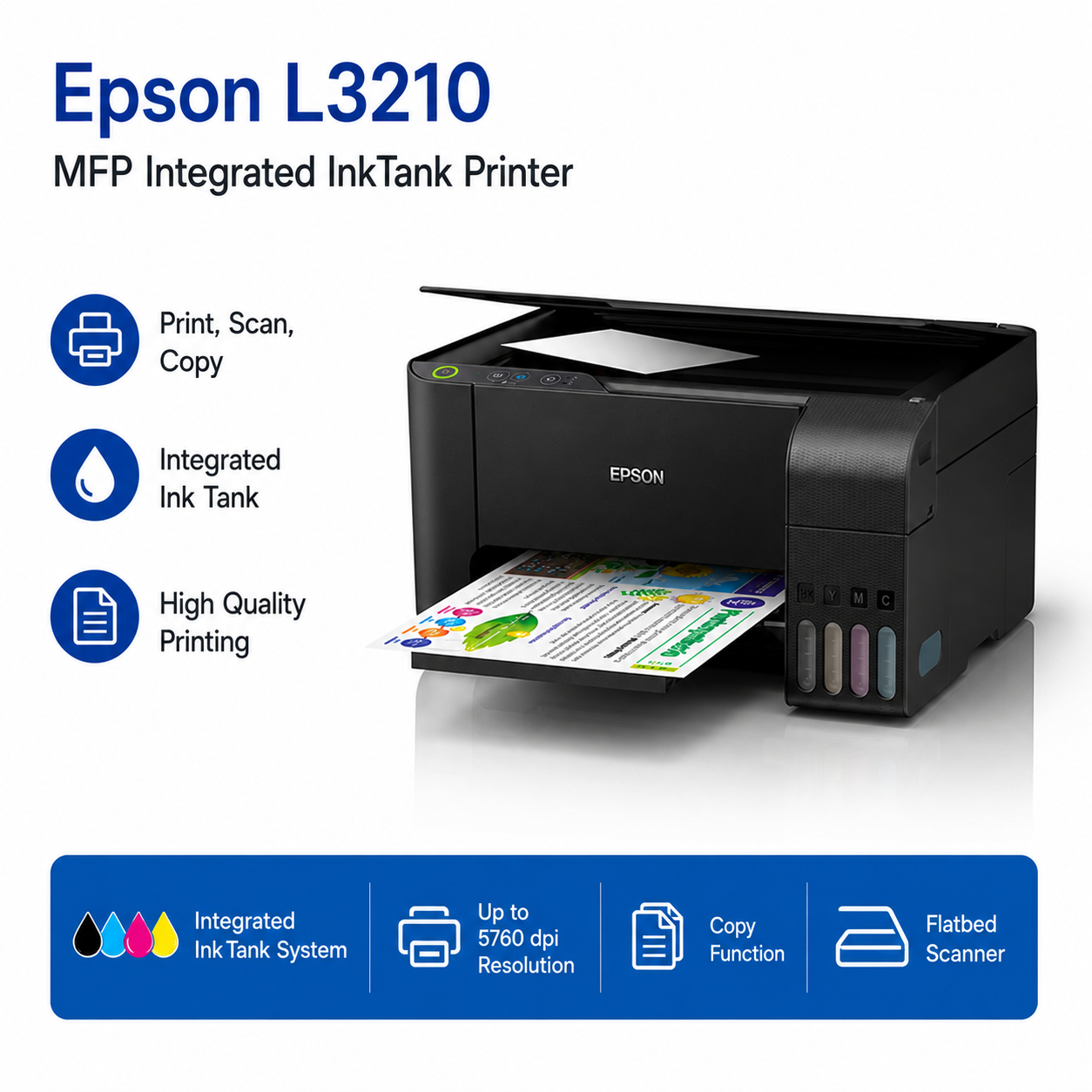 Epson L3210 MFP INTEGRATED INKTANK (L3210)