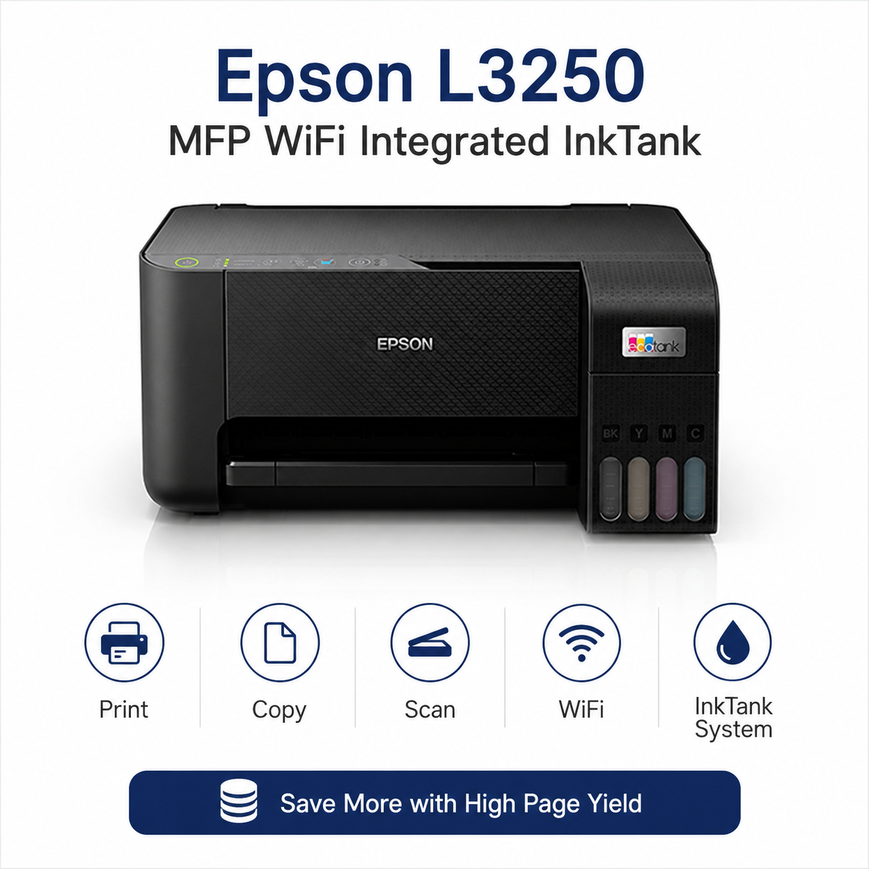 Epson L3250 MFP WIFI INTEGRATED INKTANK (L3250)