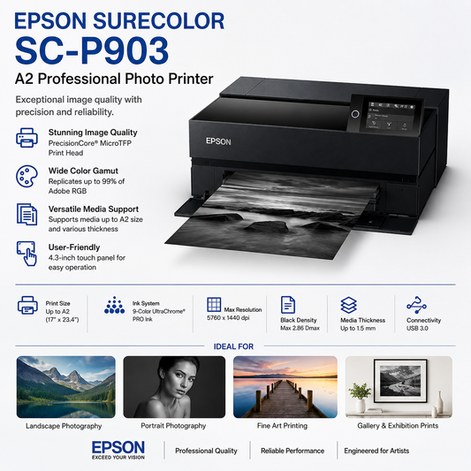 Epson SureColor SC-P903 A2 Professional Photo Printer (SC-P903)