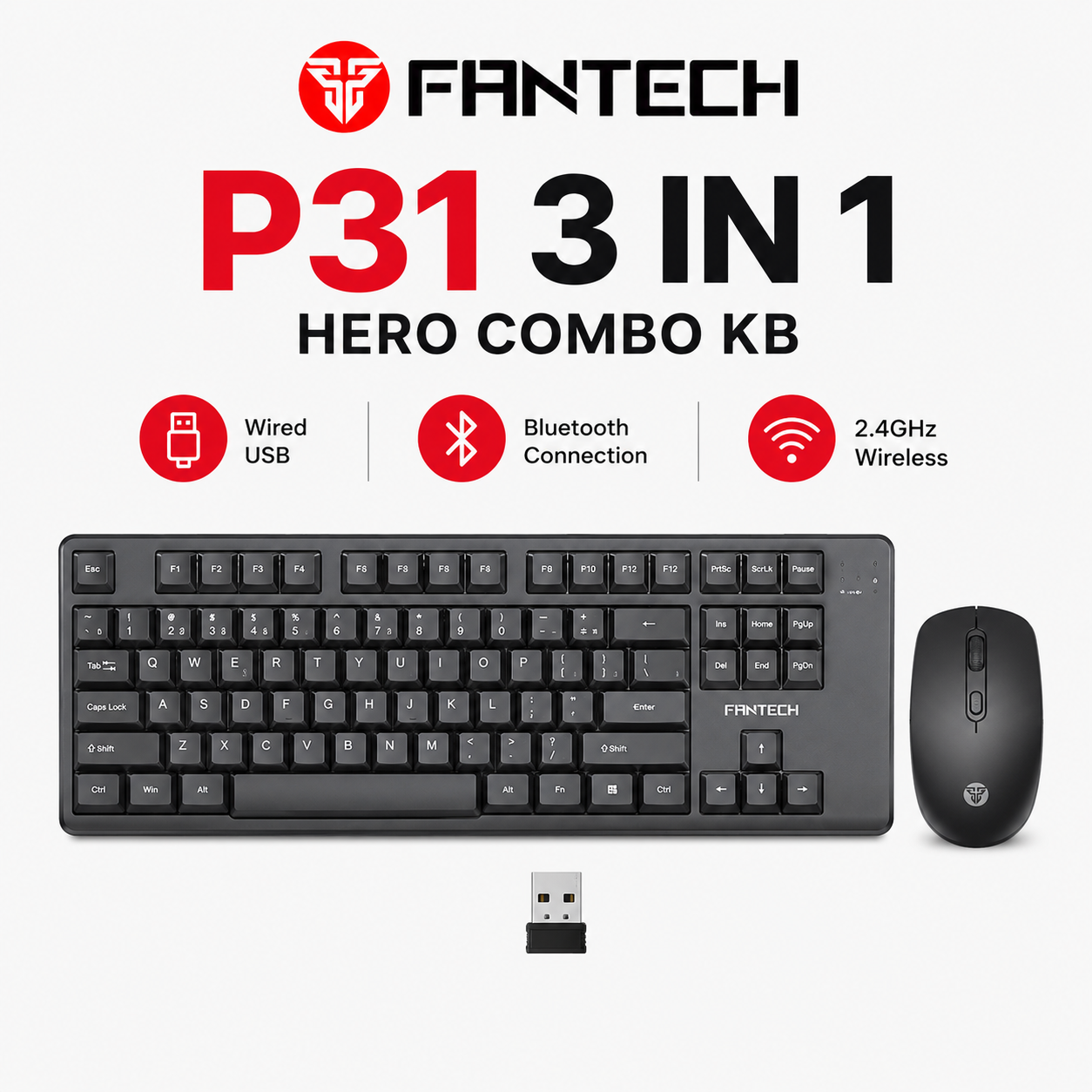 FANTECH P31 3 IN 1 HERO COMBO KB (31)