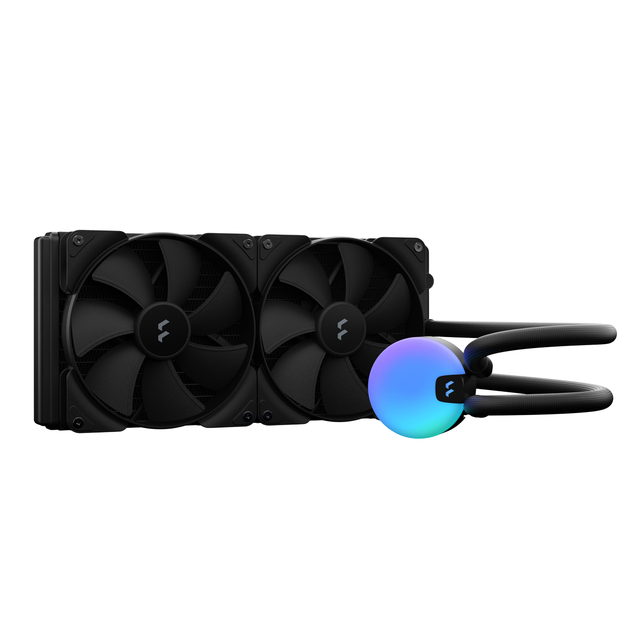FRACTAL Lumen S28 Copper Type 2x Aspect 14 PWM Fan Liquid Cooler