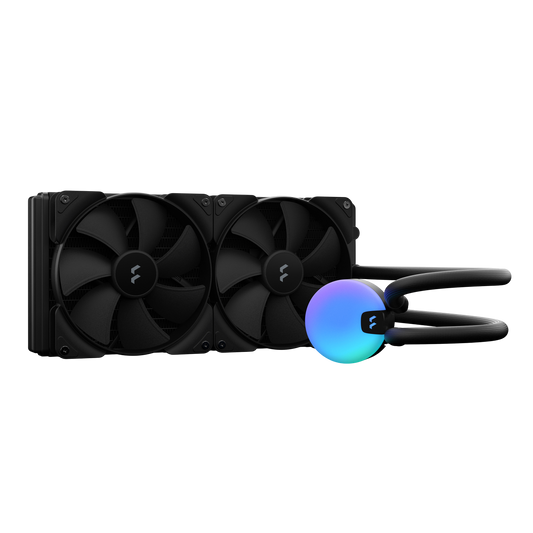 FRACTAL Lumen S28 Copper Type 2x Aspect 14 PWM Fan Liquid Cooler