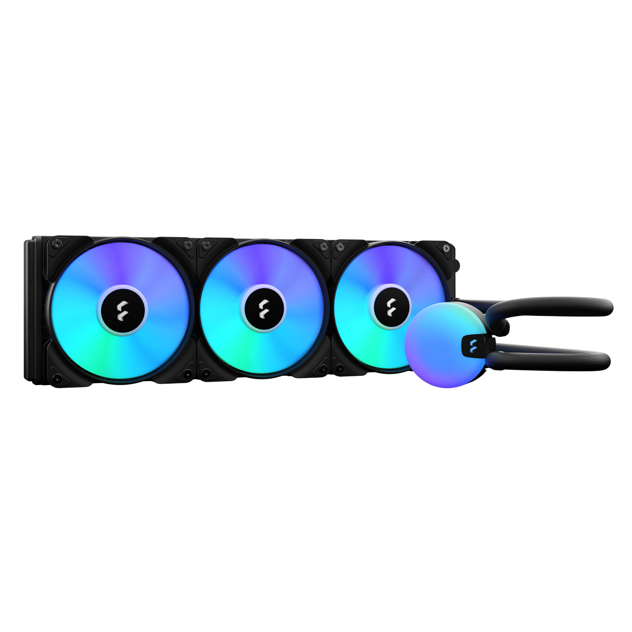 FRACTAL Lumen S36 RGB Copper Type 3x Aspect 12 RGB PWM Fan Liquid Cooler
